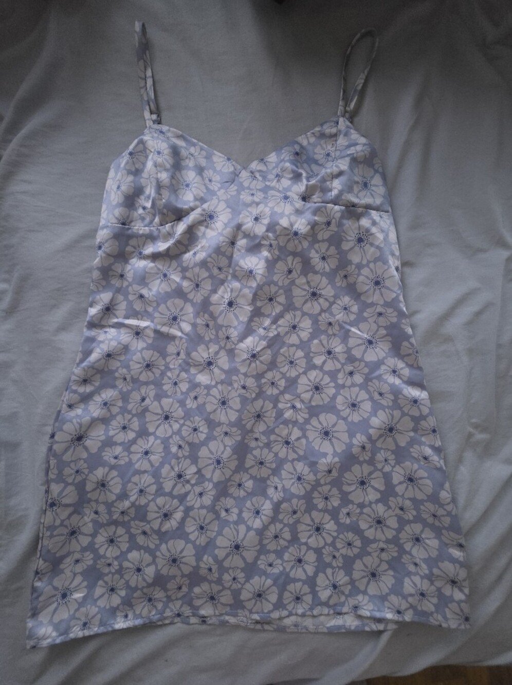 RSQ Floral Slip with White Blossoms